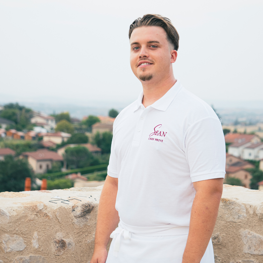 Sean en tenue de chef privé